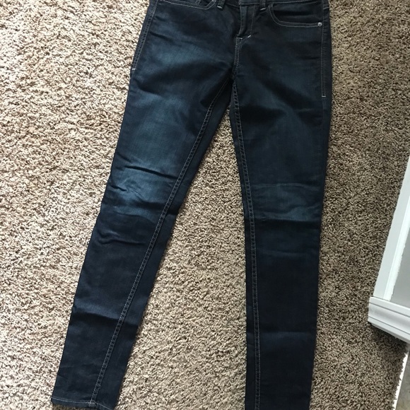 William Rast sz 26/27 ultra skinny dark wash - Picture 2 of 5